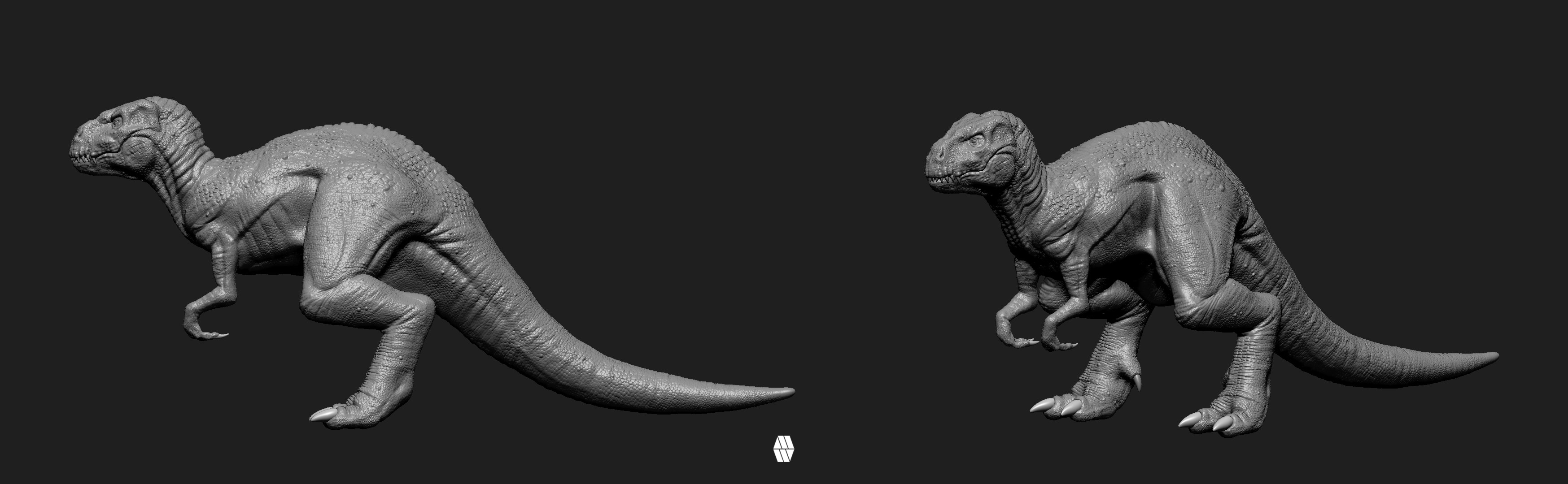 Marcus whinney trex redesign king kong 1933 creature concept