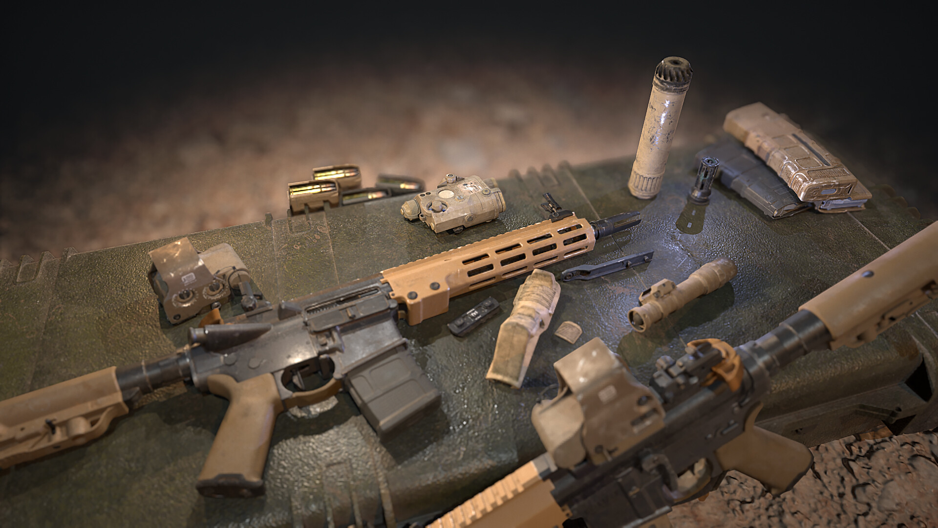 Tom Guo - MK18 Assault Rifle (CQBR)