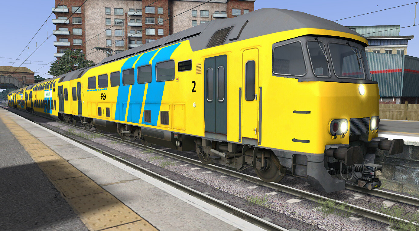 DDZ double-decker. Dutch national railways