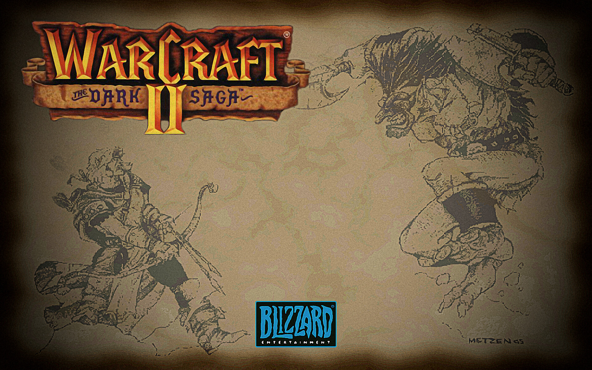 Alexey Lastochkin - Warcraft II: The Dark Saga HD Main Menu Background