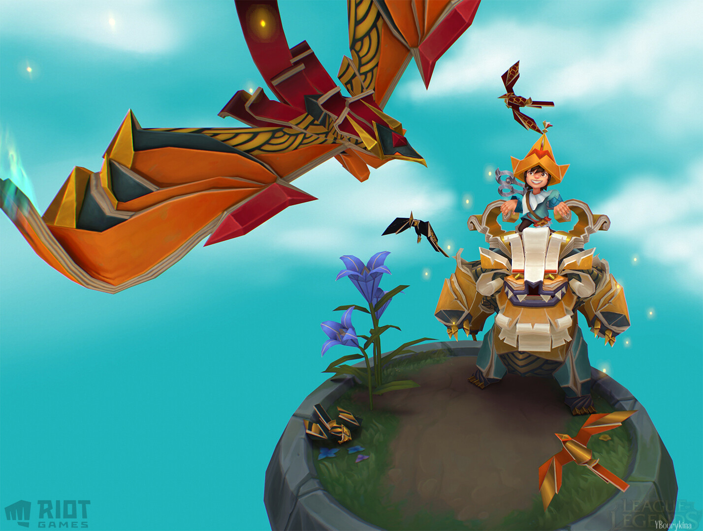 Yekaterina Bourykina Papercraft Anivia Nunu And Willump This is a teaser spotlight of papercraft anivia with ingame gameplay! papercraft anivia nunu and willump