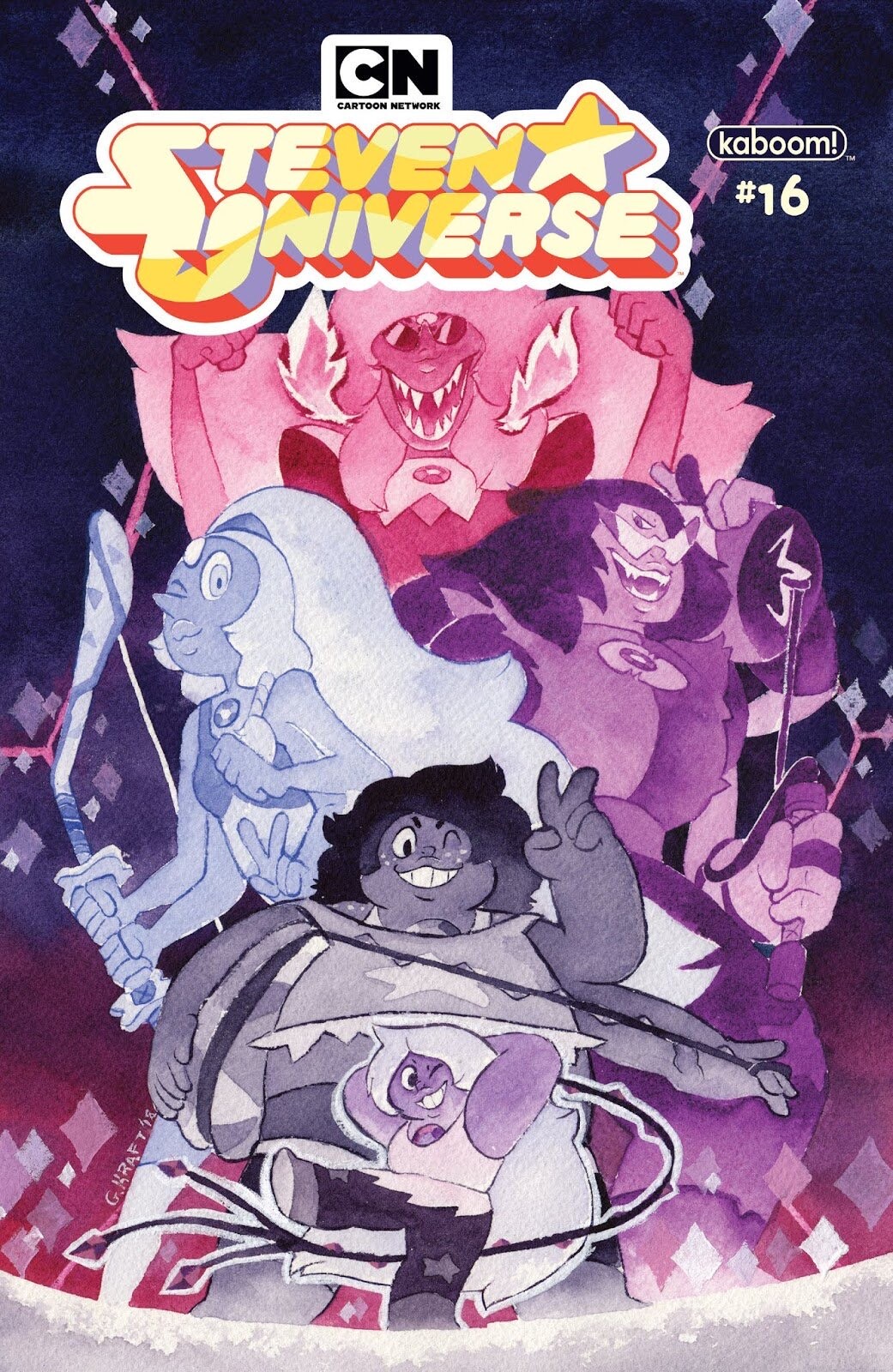 ArtStation - Steven Universe #16 Cover Art