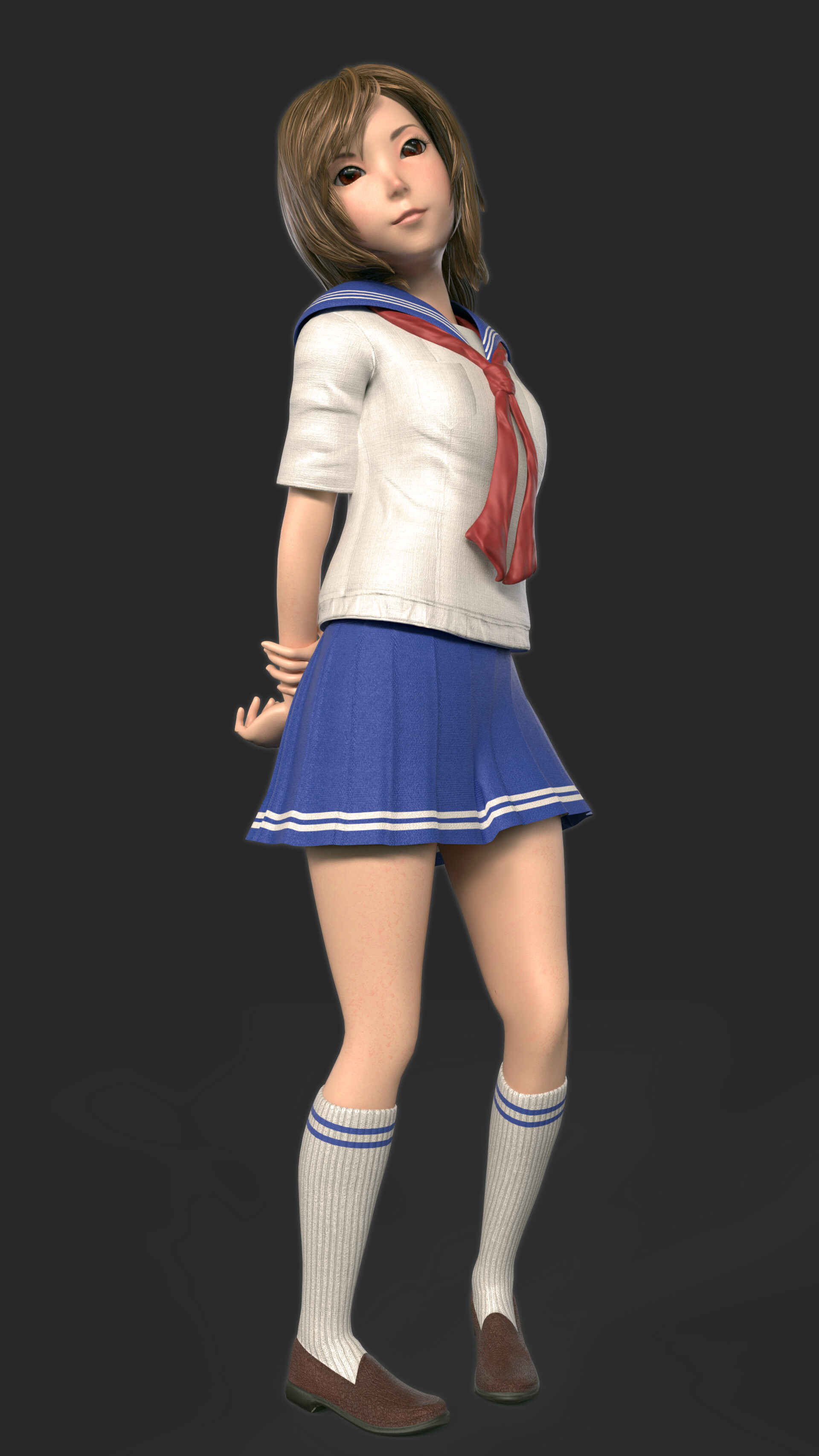 Vladimir Velikotskiy Japanese Schoolgirl Vladimir Velikotskiy Japanese Schoolgirl