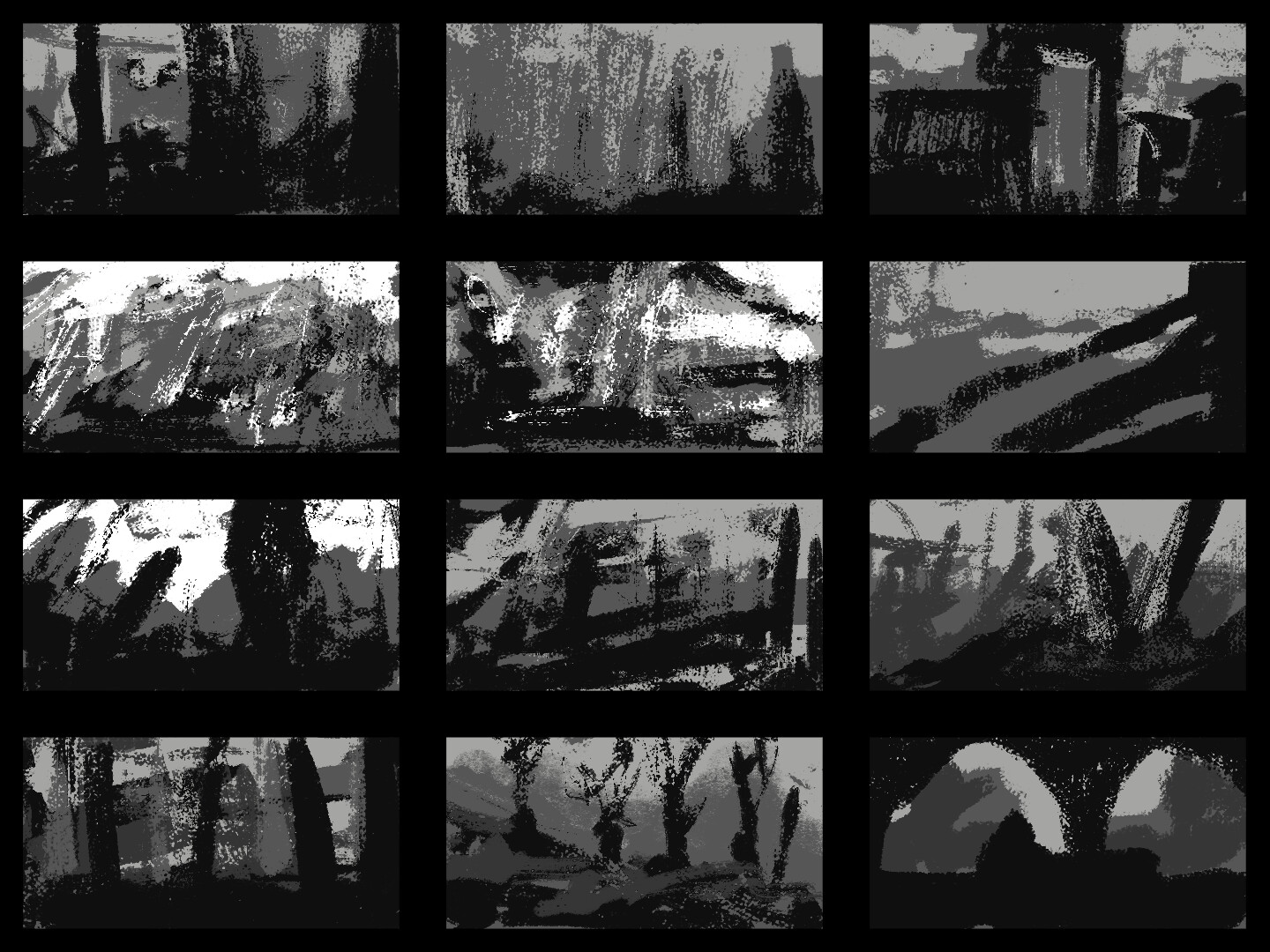 Marco Di Vita Portfolio Composition Thumbnails Digital Sketches 1