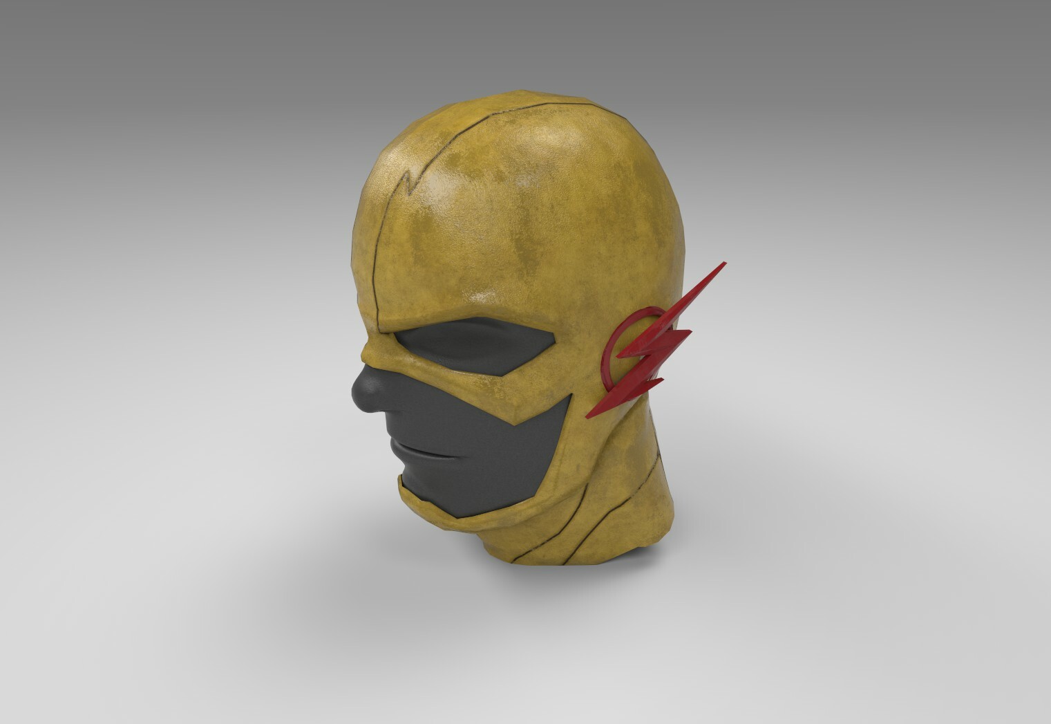 de Jong - Reverse Flash mask/helmet 3k polys