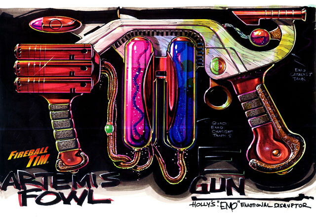 ARTEMIS FOWL EMO GUNS