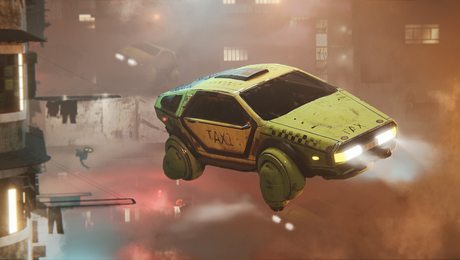 Деламейн такси Cyberpunk 2077