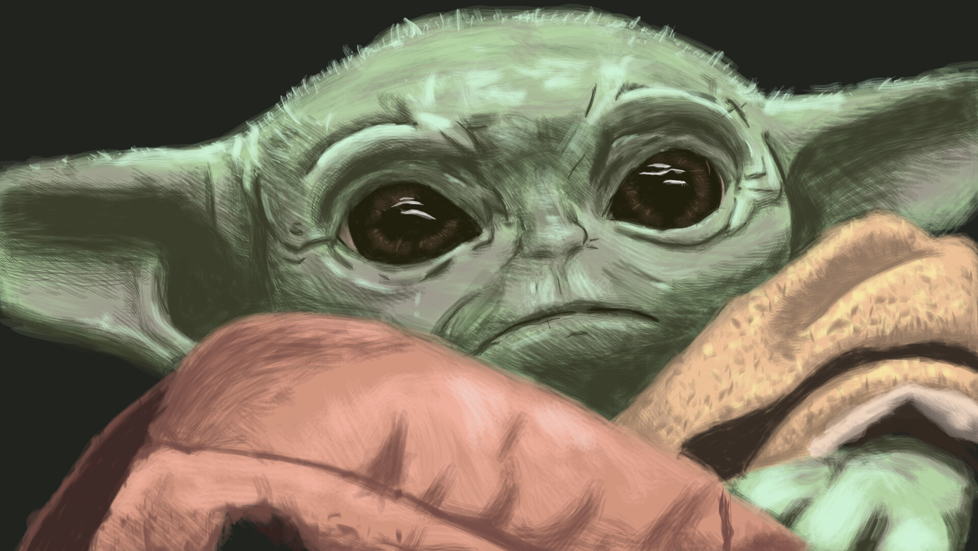 Artstation Baby Yoda Pablo De Celis
