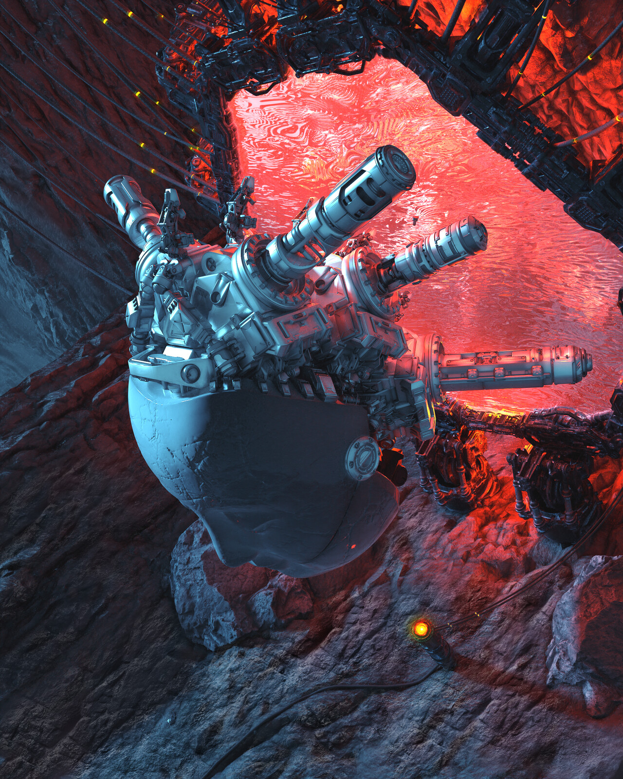 "Your kind is opening rifts, causing disturbance."