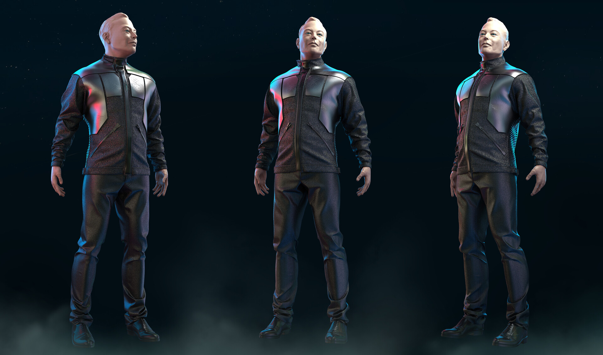 Artstation Elon Musk In The Style Of Tesla Cybertruck Darya Girina