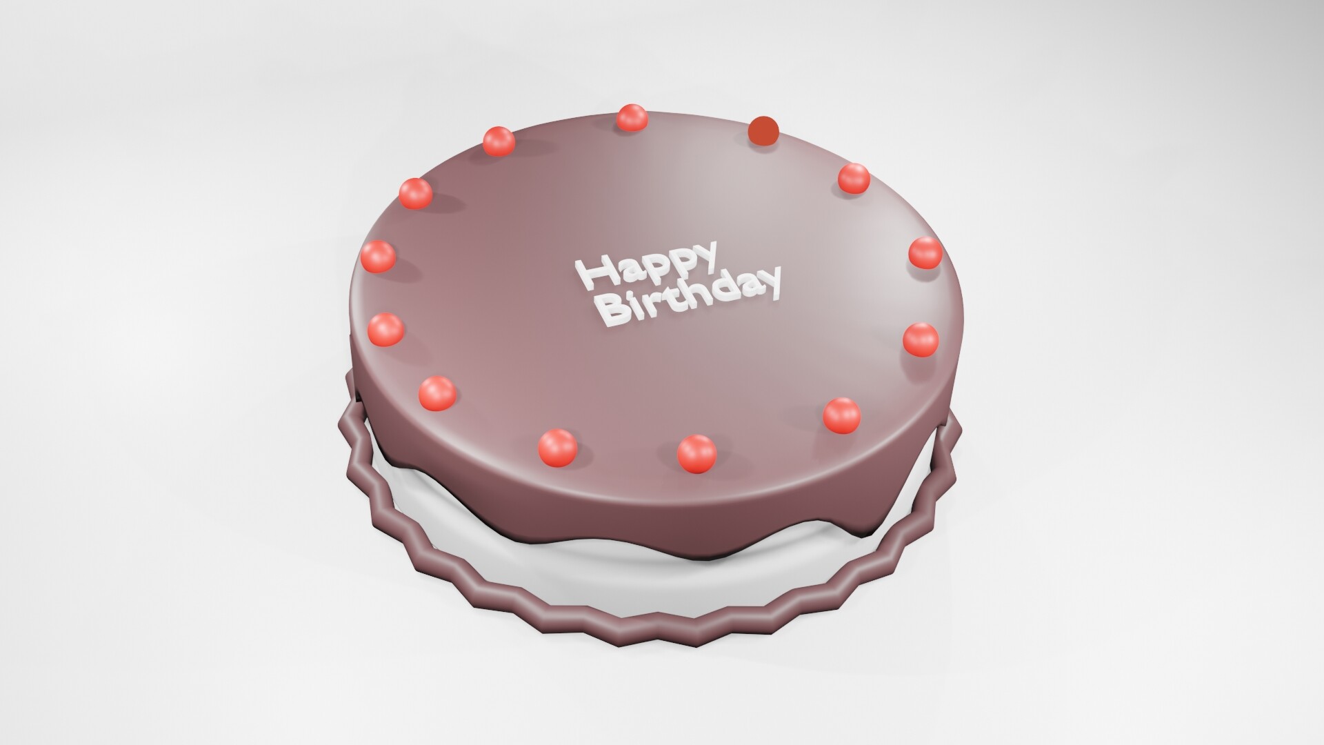 ArtStation - Cake 3D Model