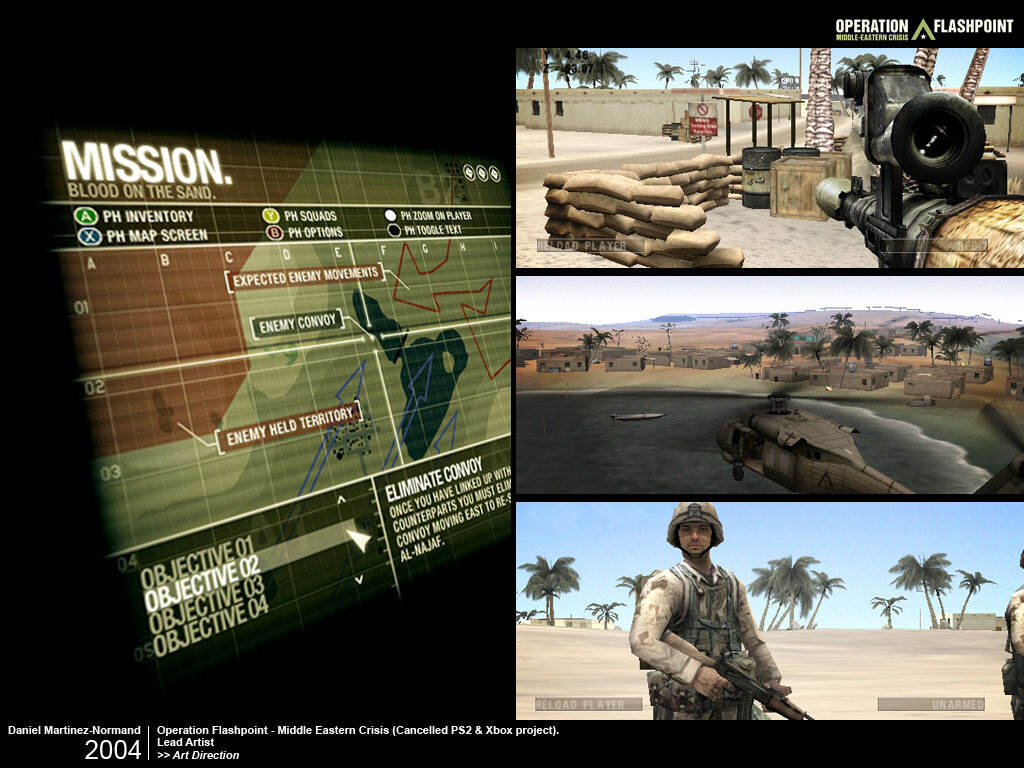 Daniel Martinez-Normand - Operation Flashpoint Ps2 / Xbox