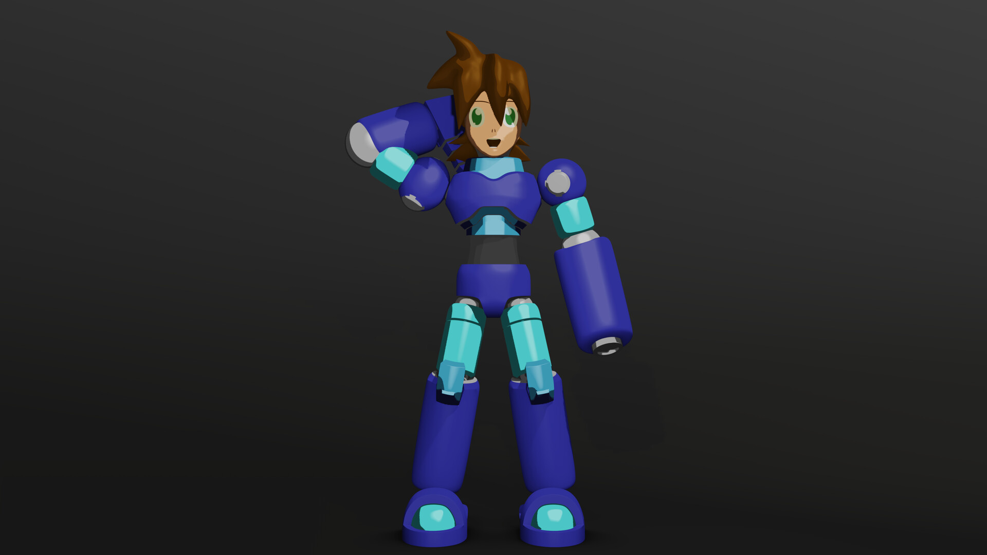 Artstation Megaman Trigger Megaman Legends Sidharth Naik