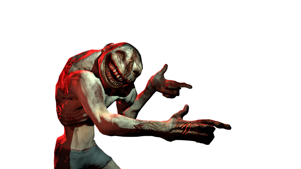 ArtStation - "twisted" jockey, mod and tribute to one of my favorite games