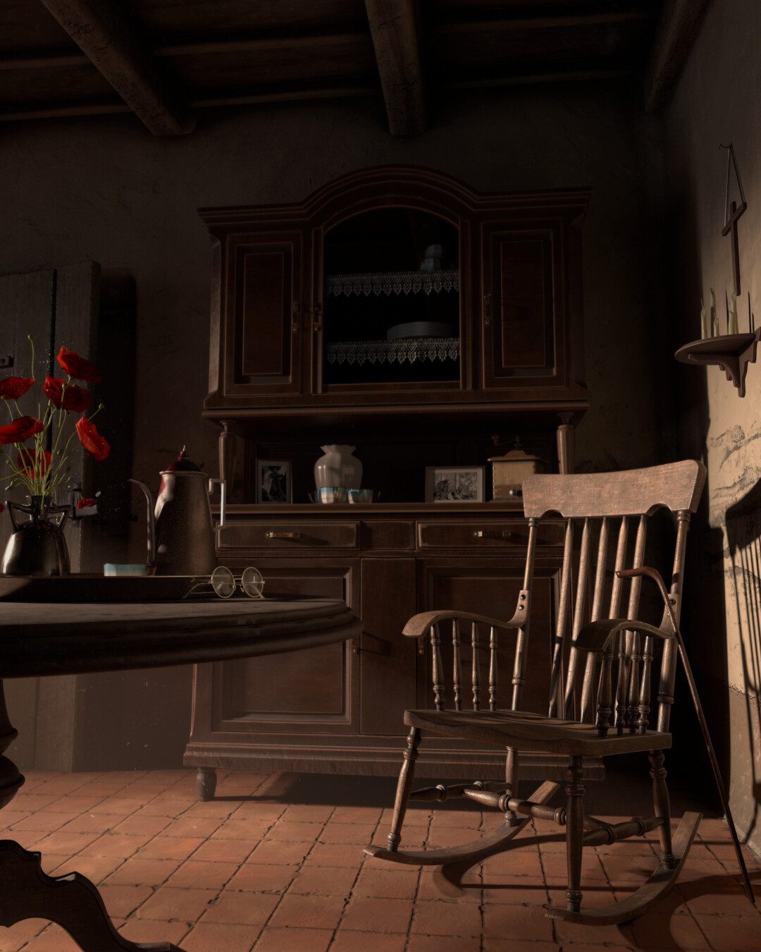 Artstation 1900s Old Interior Valentin Masoni