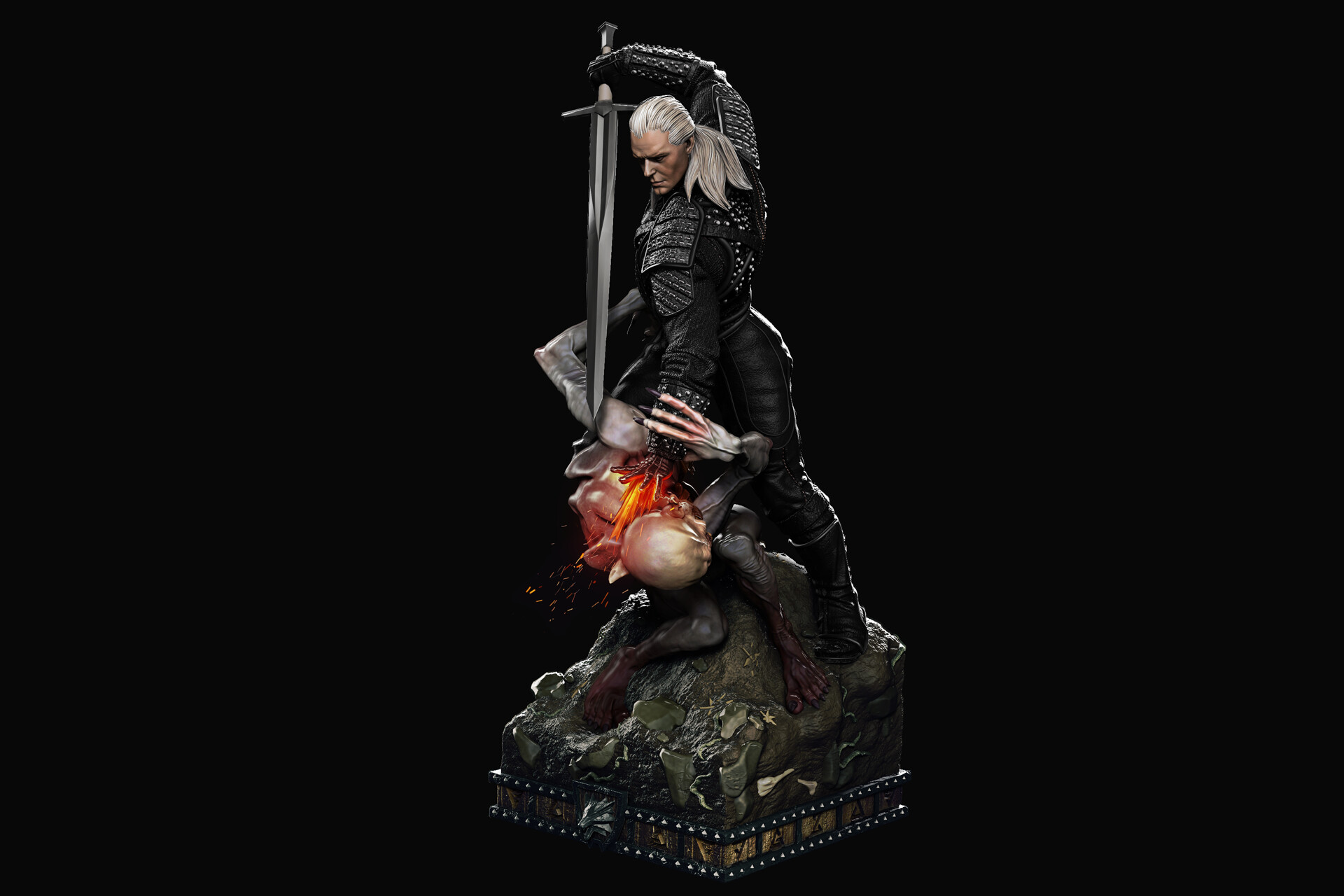The witcher 3 geralt figure фото 41