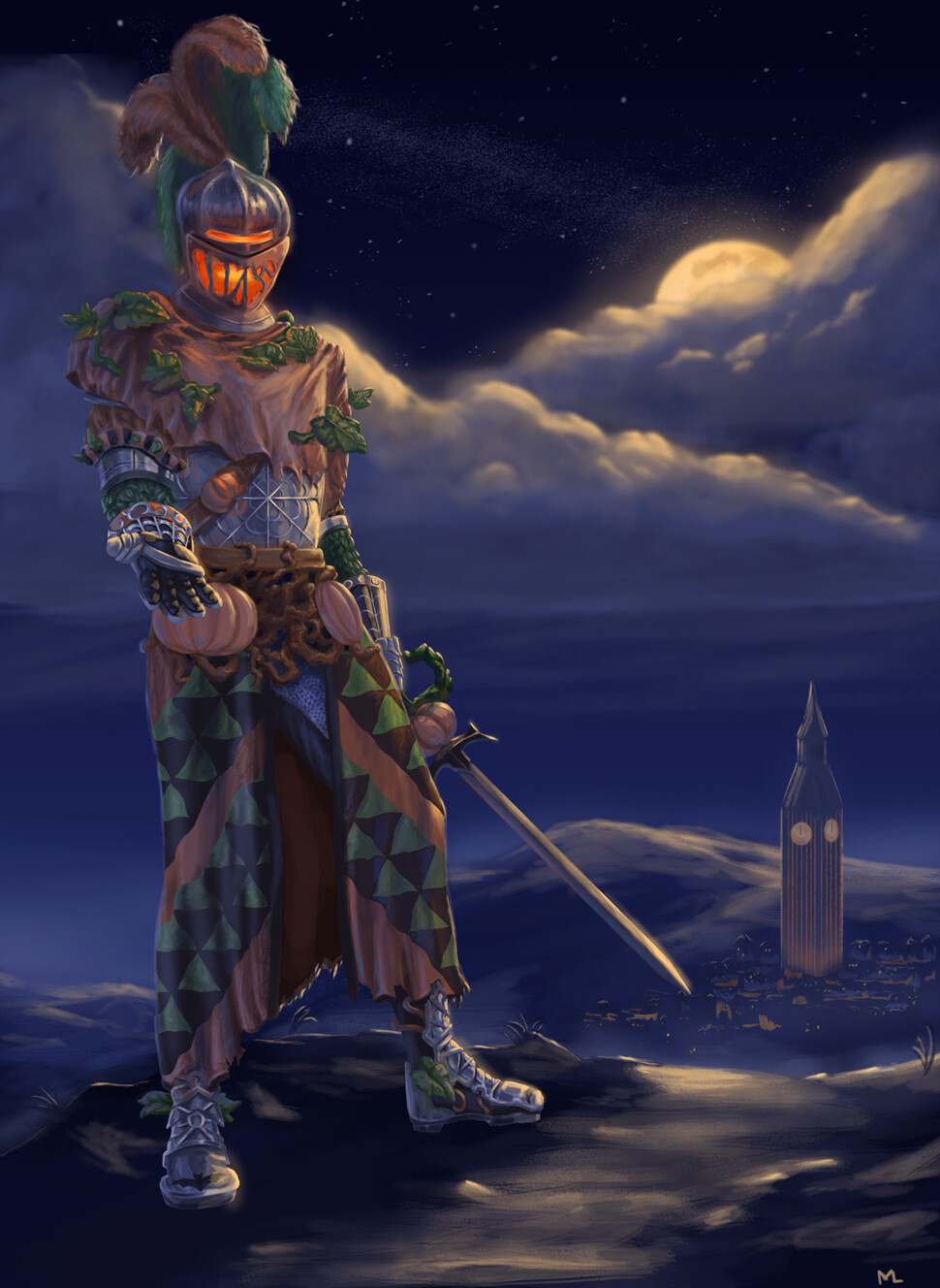 ArtStation Halloween Knight