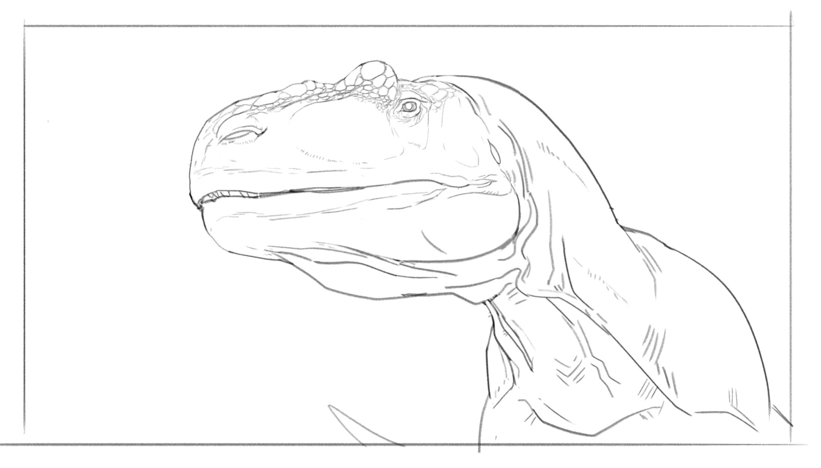 Things changed a bit during the process but here's the sketch