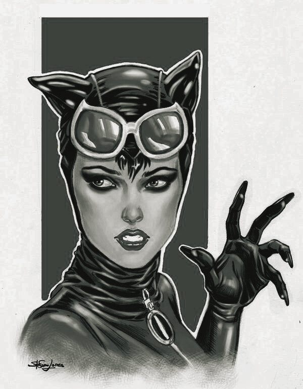 Catwoman Drawing : Learn how to draw catwoman pictures using these