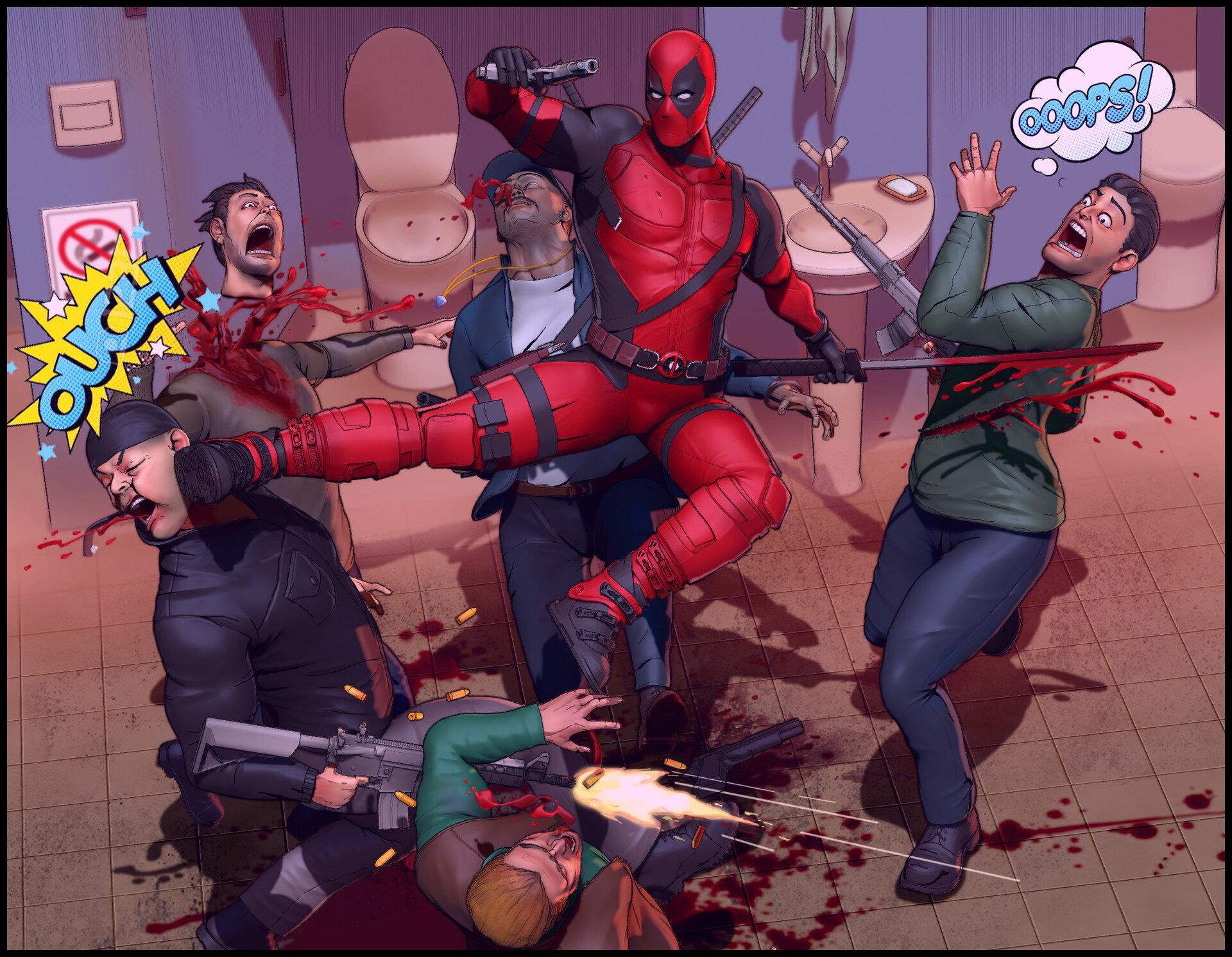 deadpool vs madcap deadpool vs madcap