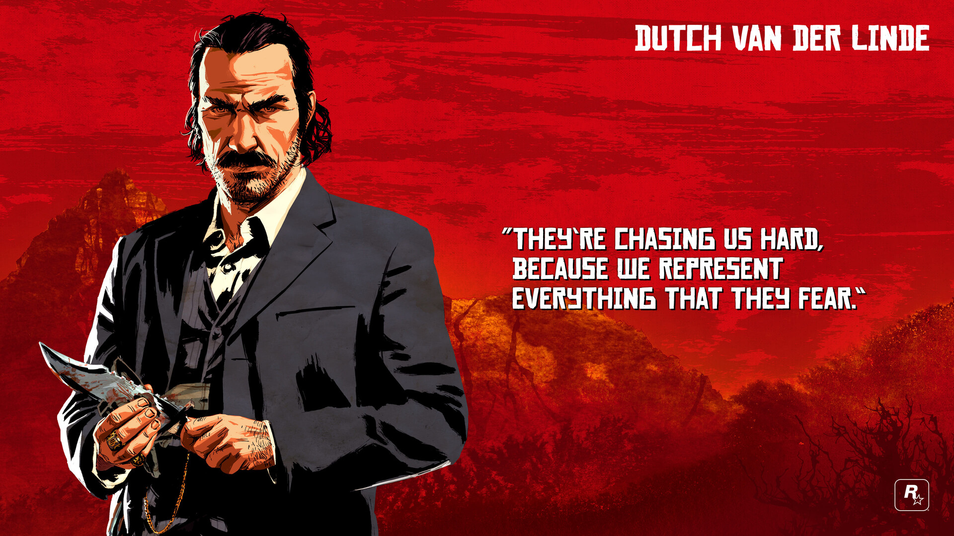 Luke Eaton Red Dead Redemption 2 Dutch Van Der Linde Art
