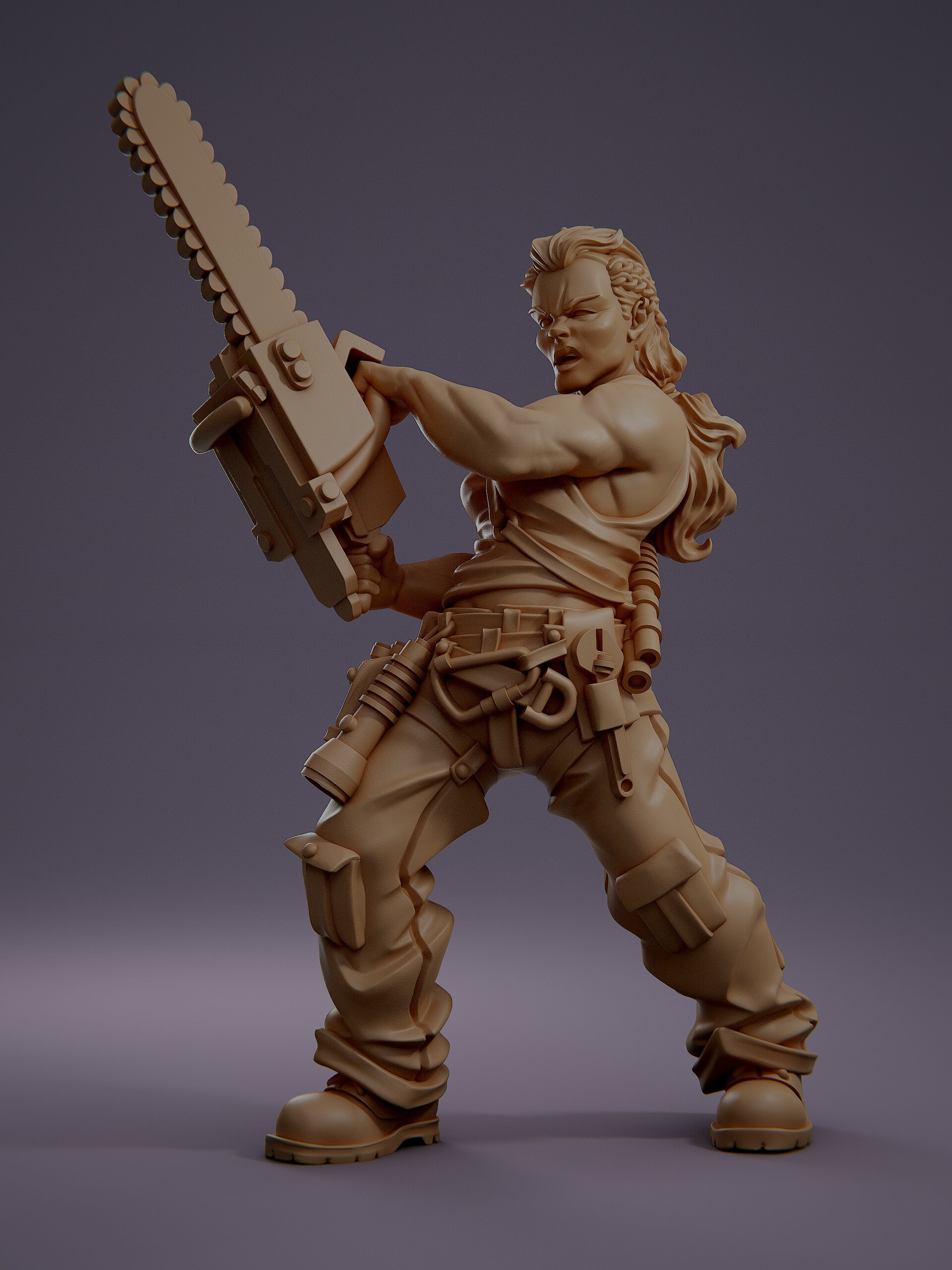 Artstation Michelle Zombicide 2nd Edition David Arberas