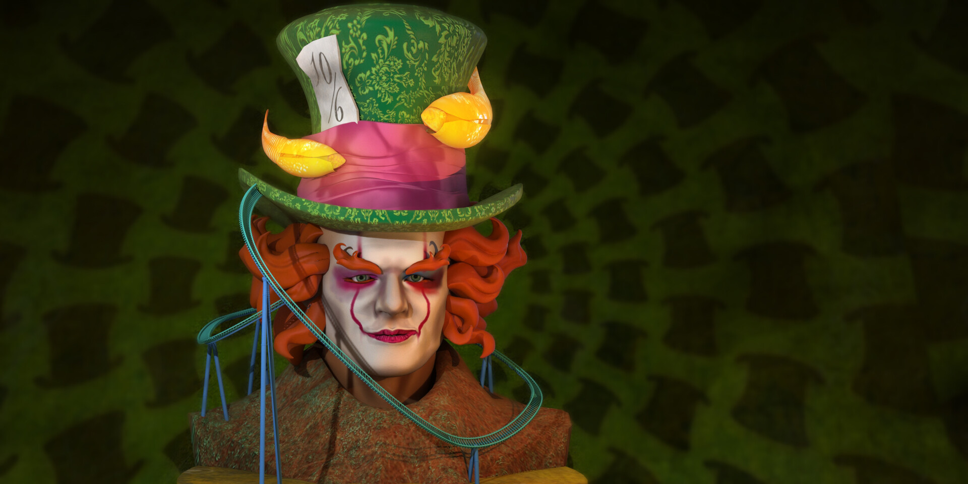 Artstation The Mad Hatter We Re All Mad Here Leighanne