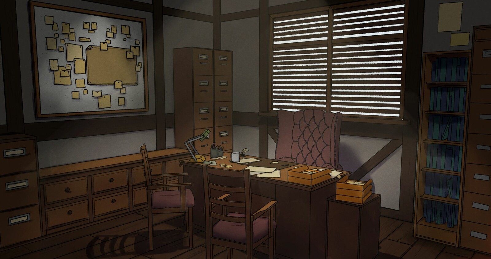 Main Character's Office
