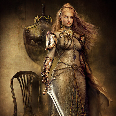 Ravven dhu gold queen ravven