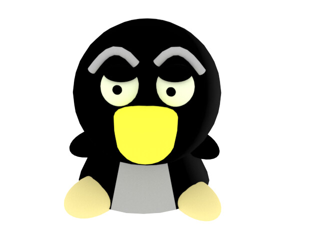 Artstation Pingu 3d Albert Charles