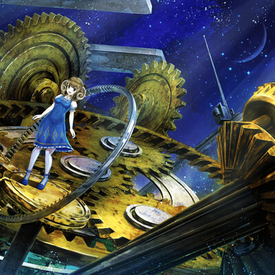 Artstation あわいさんお誕生日イラスト