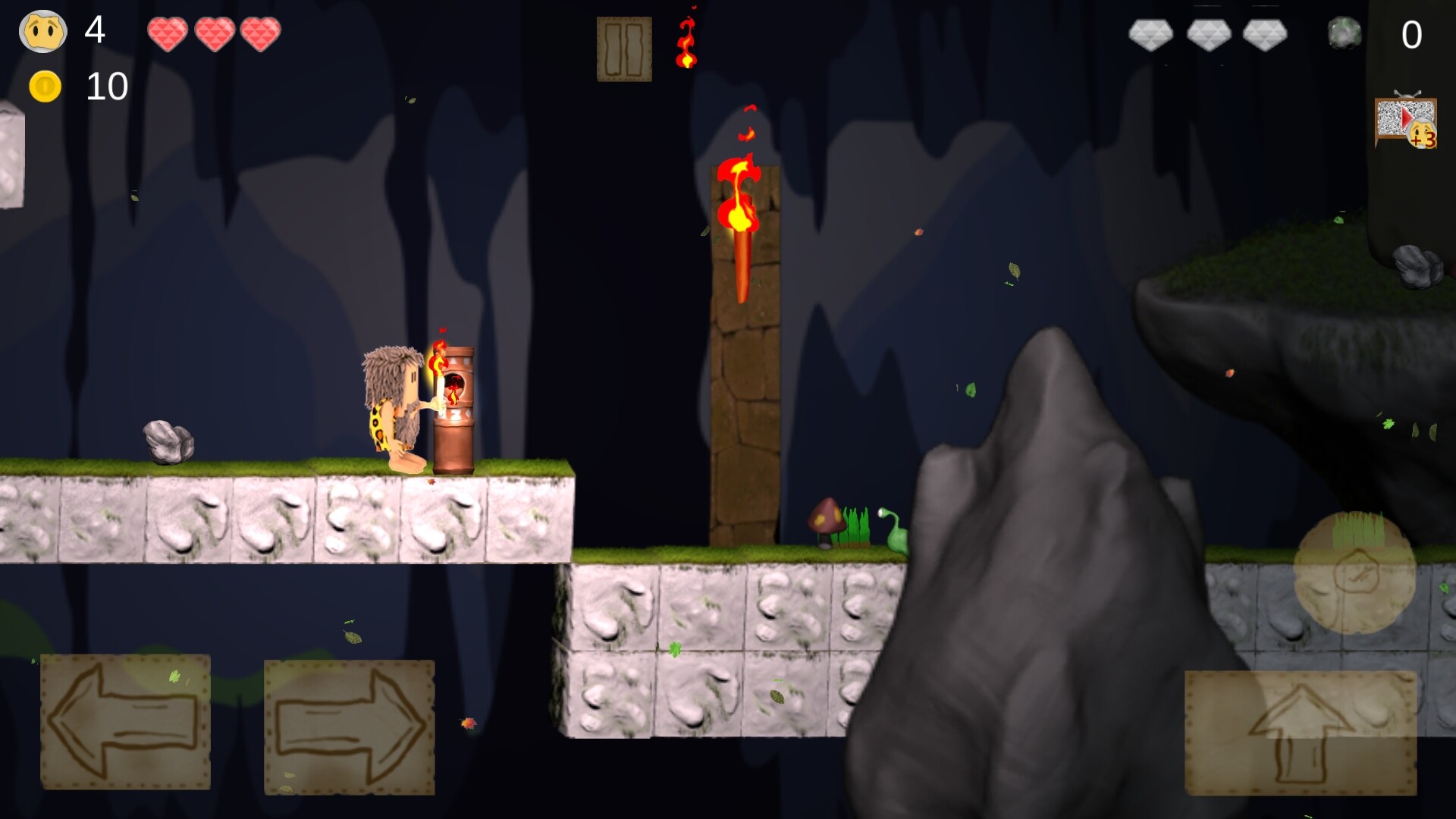 sheikh alkaf cavebros game art android game