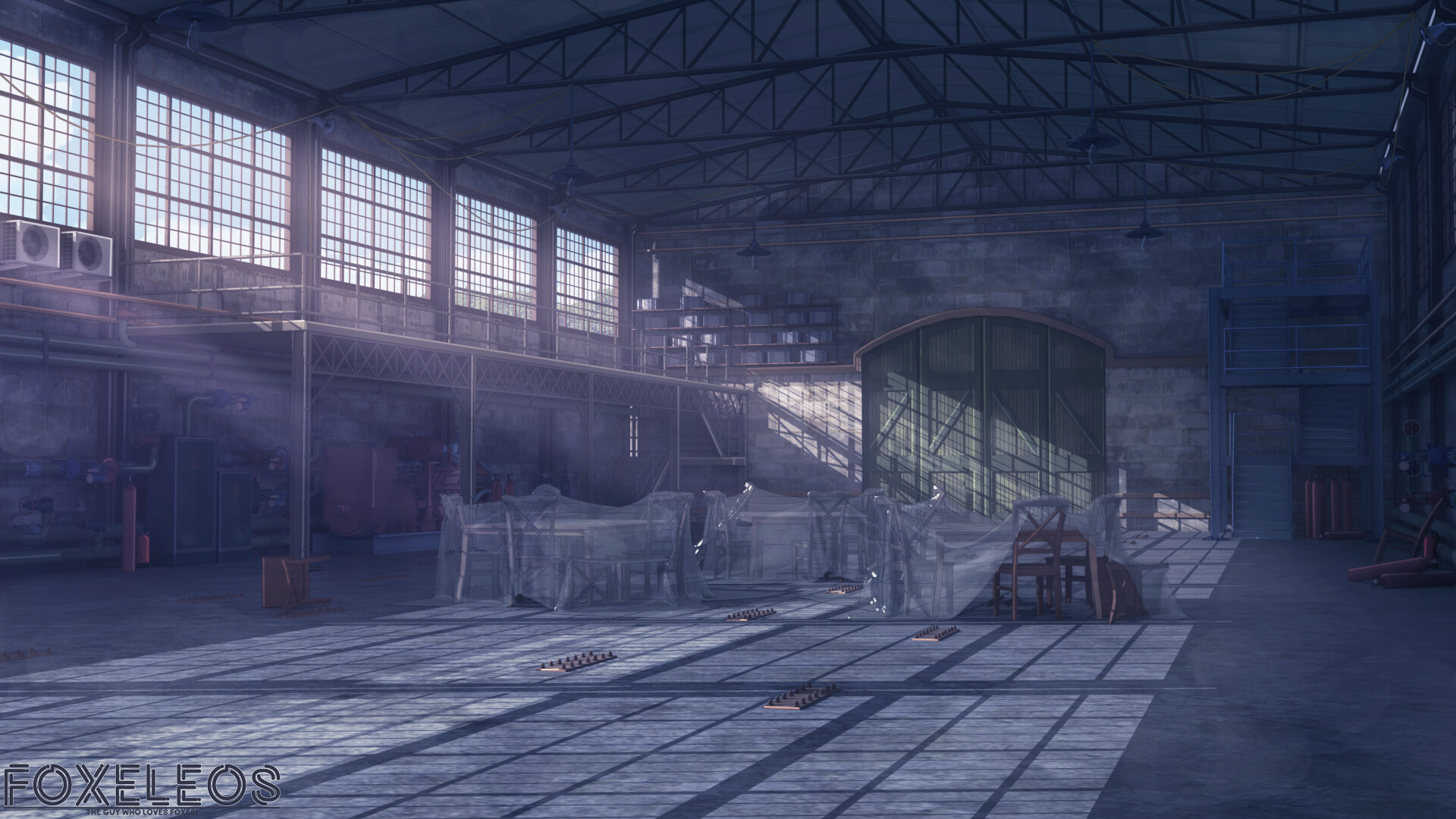 ArtStation Old Hangar