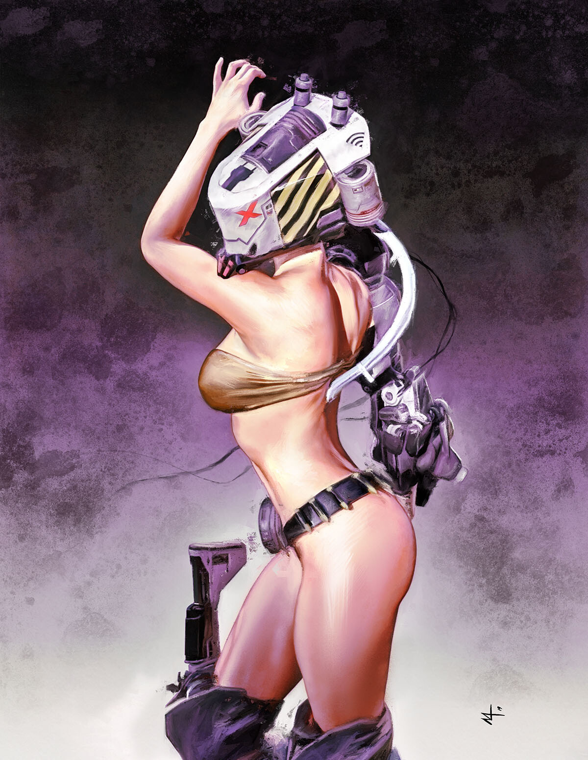 Sci Fi Girl Concept by Marco Turini Porn Pics Hd