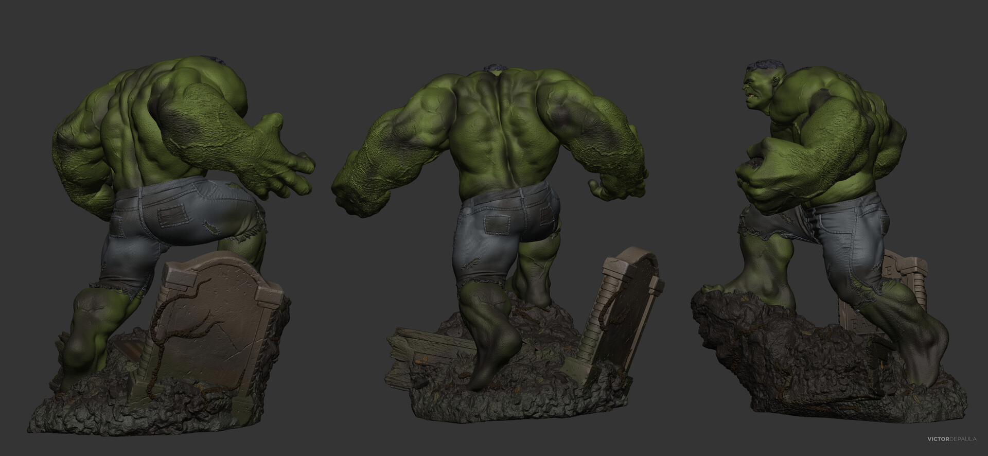 Artstation The Immortal Hulk Victor Maia