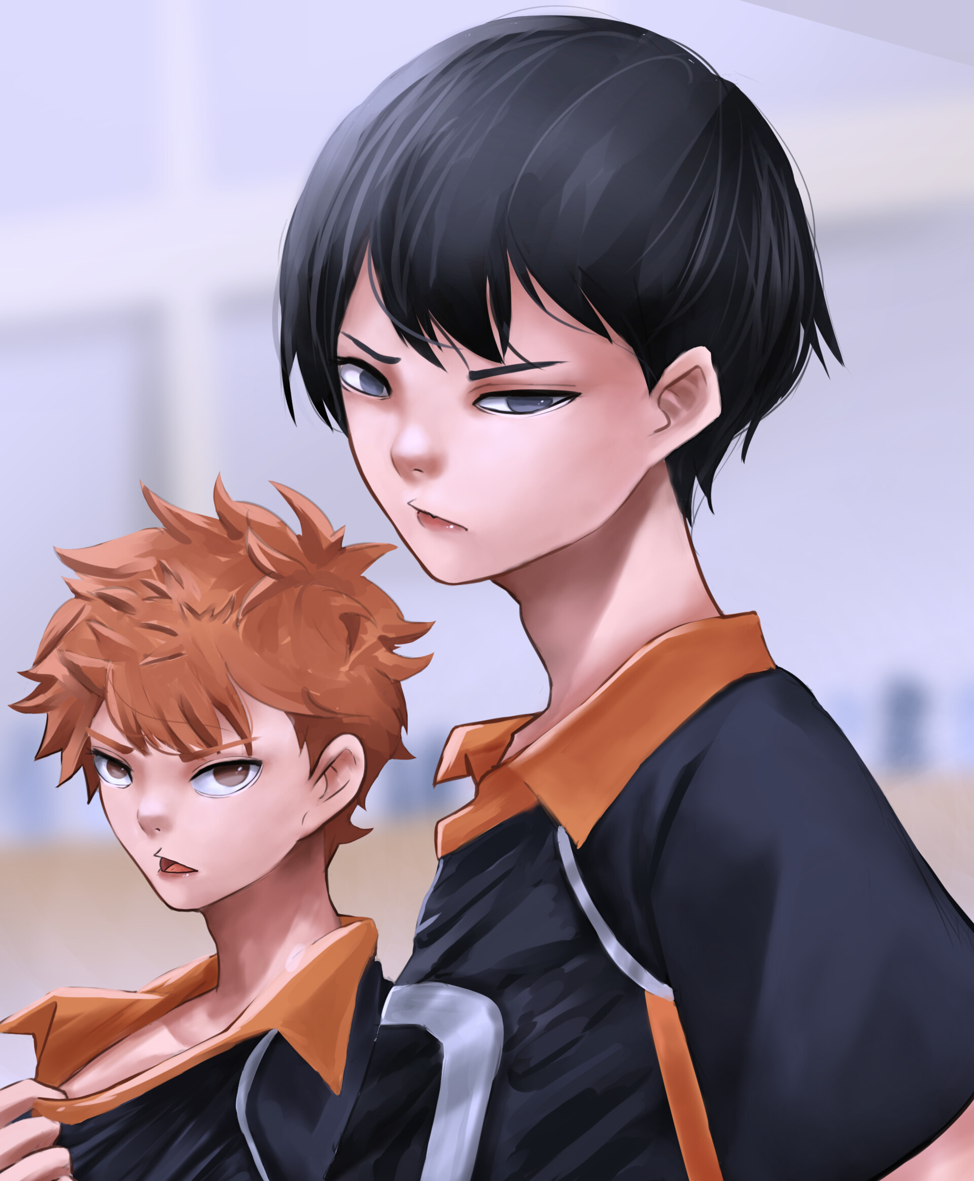 ArtStation - Kageyama Tobio, Hinata Shouyo