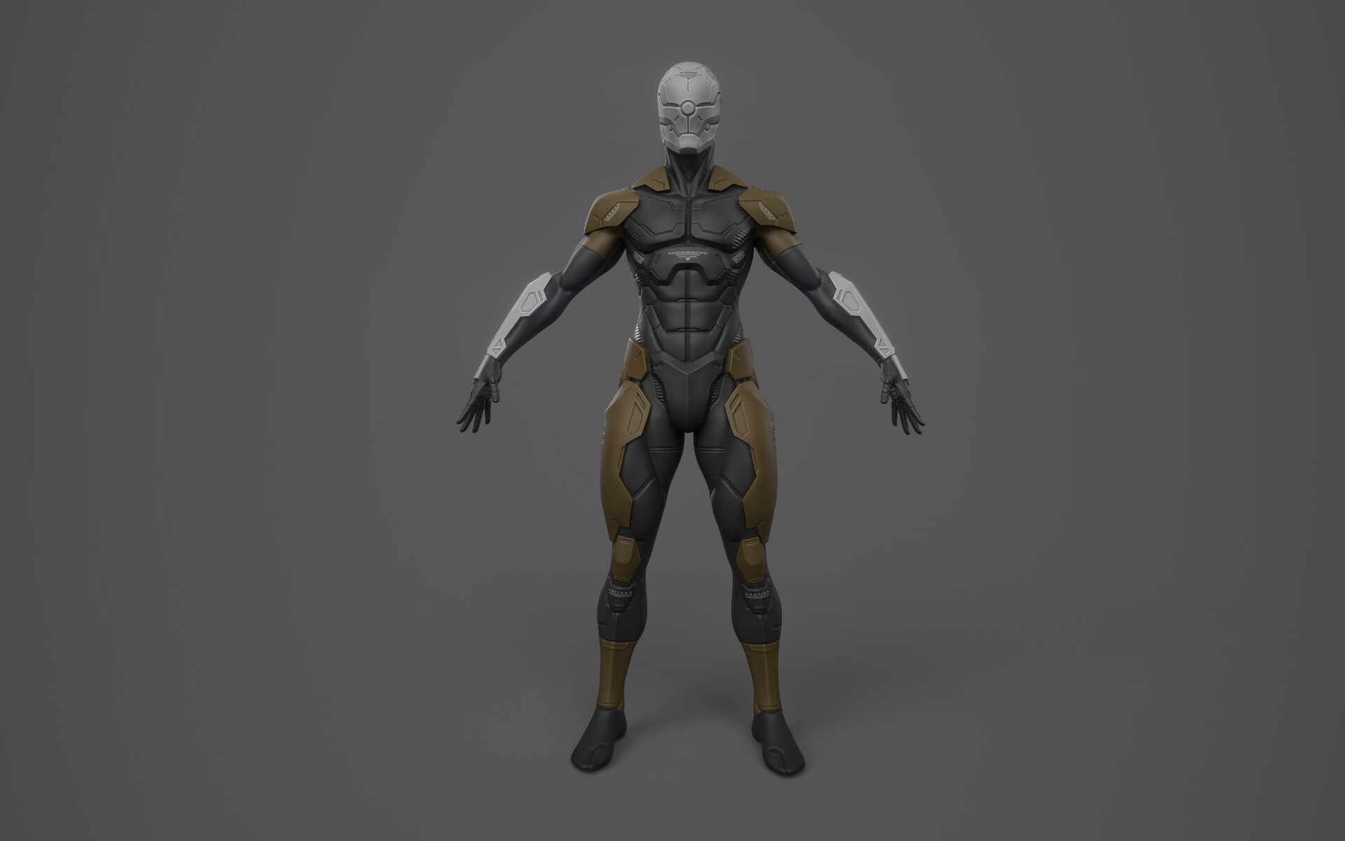 Gray fox's metal gear design with some customization. 