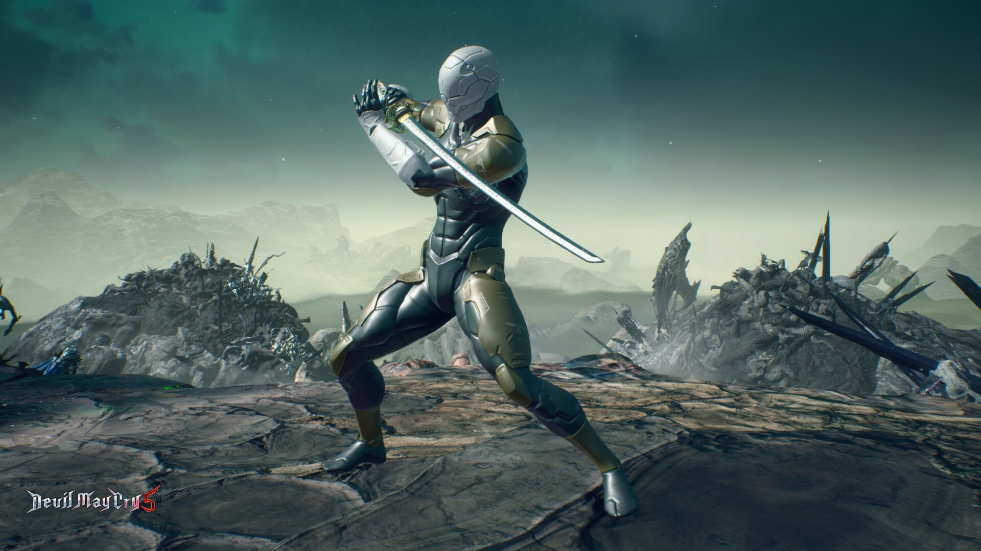 AJ Trax - Gray Fox - Low poly cyborg ninja