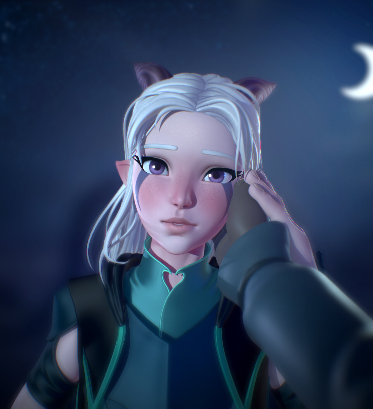 Artstation Rayla The Dragon Prince Vitaly Slonovskoy Want to discover art related to rayla? artstation rayla the dragon prince