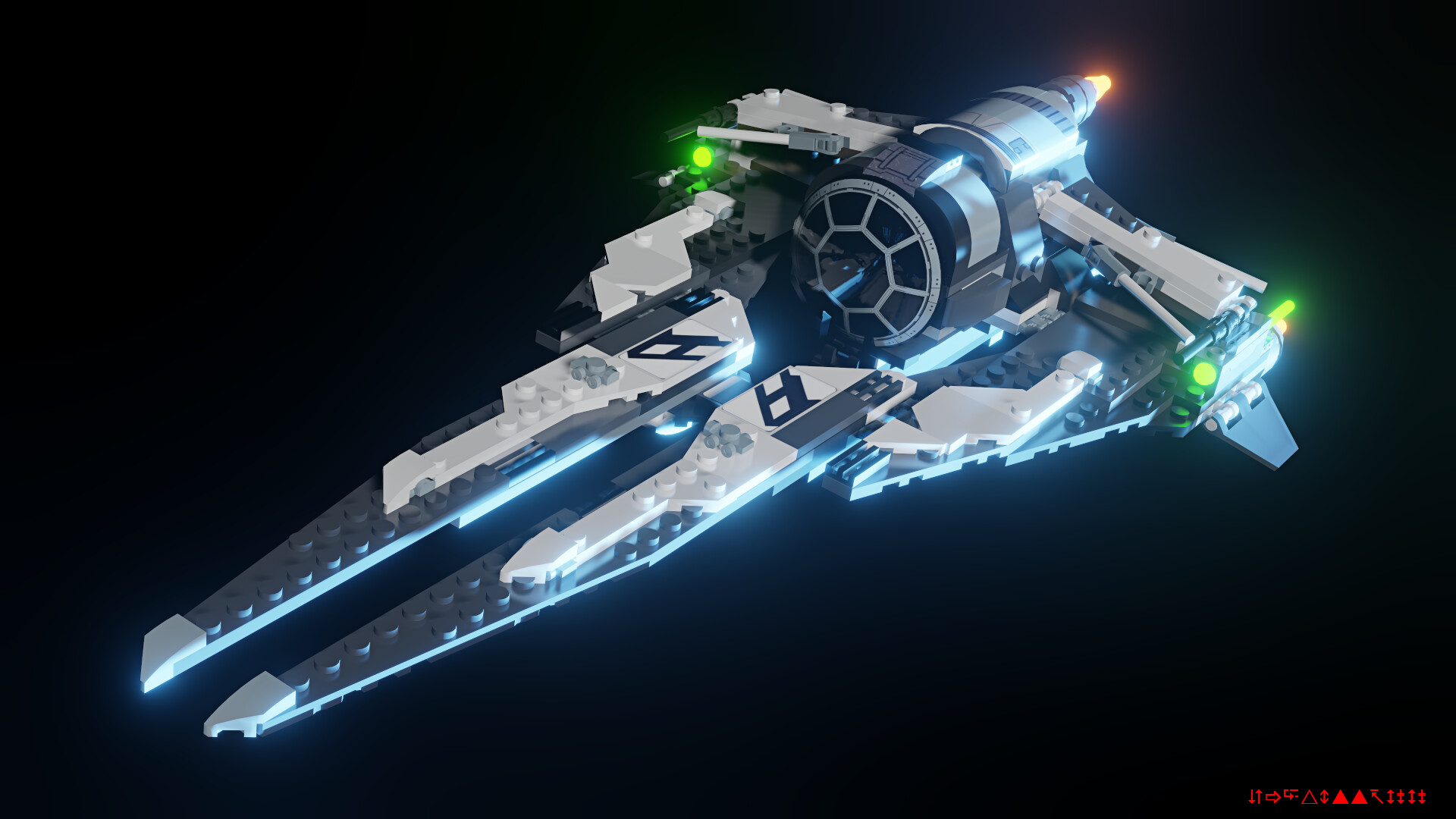 Black ace sales tie fighter