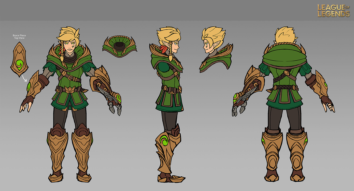 Artstation Nottingham Ezreal Megan O Rourke