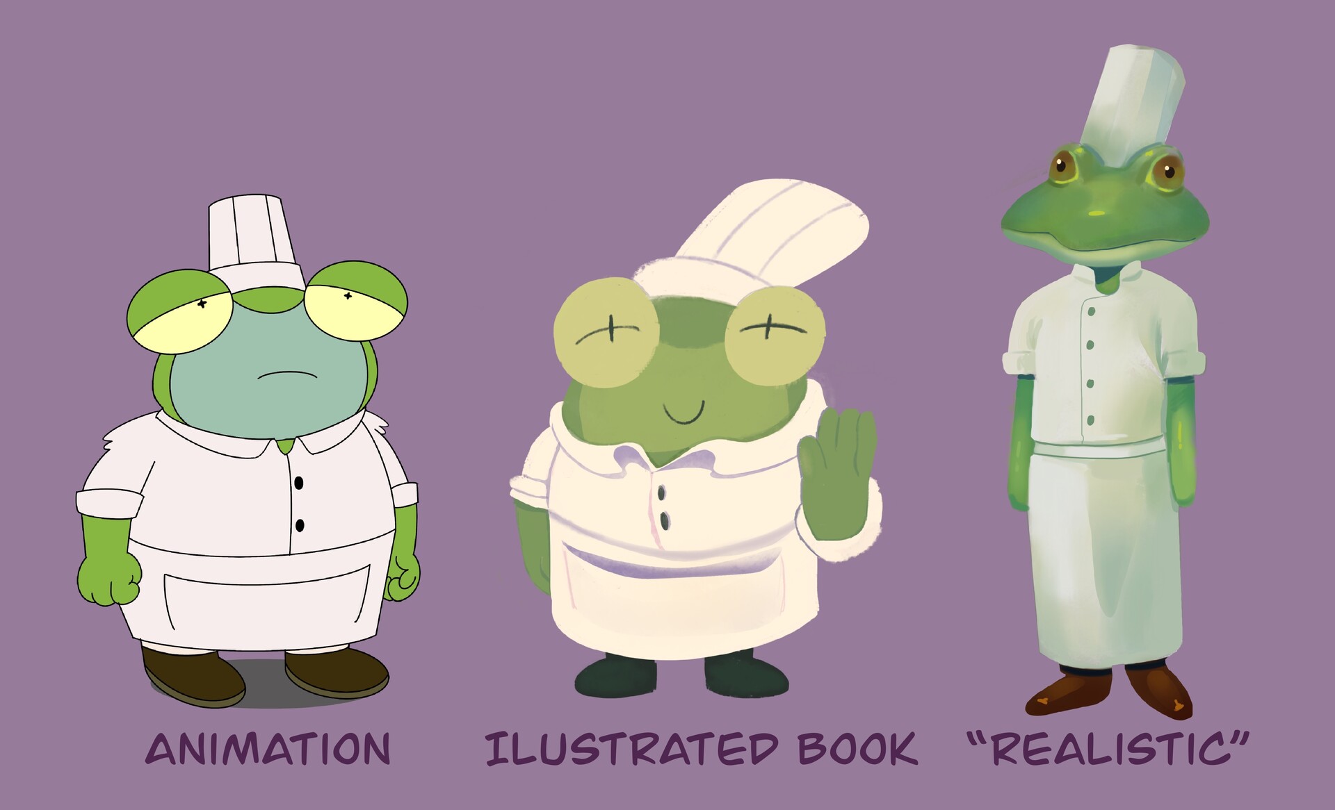 ArtStation - Chef Frog - Exploration