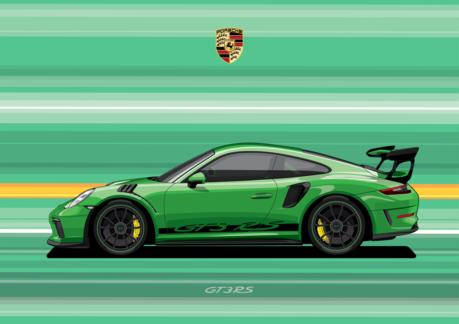 Porsche Drawing Tutorial