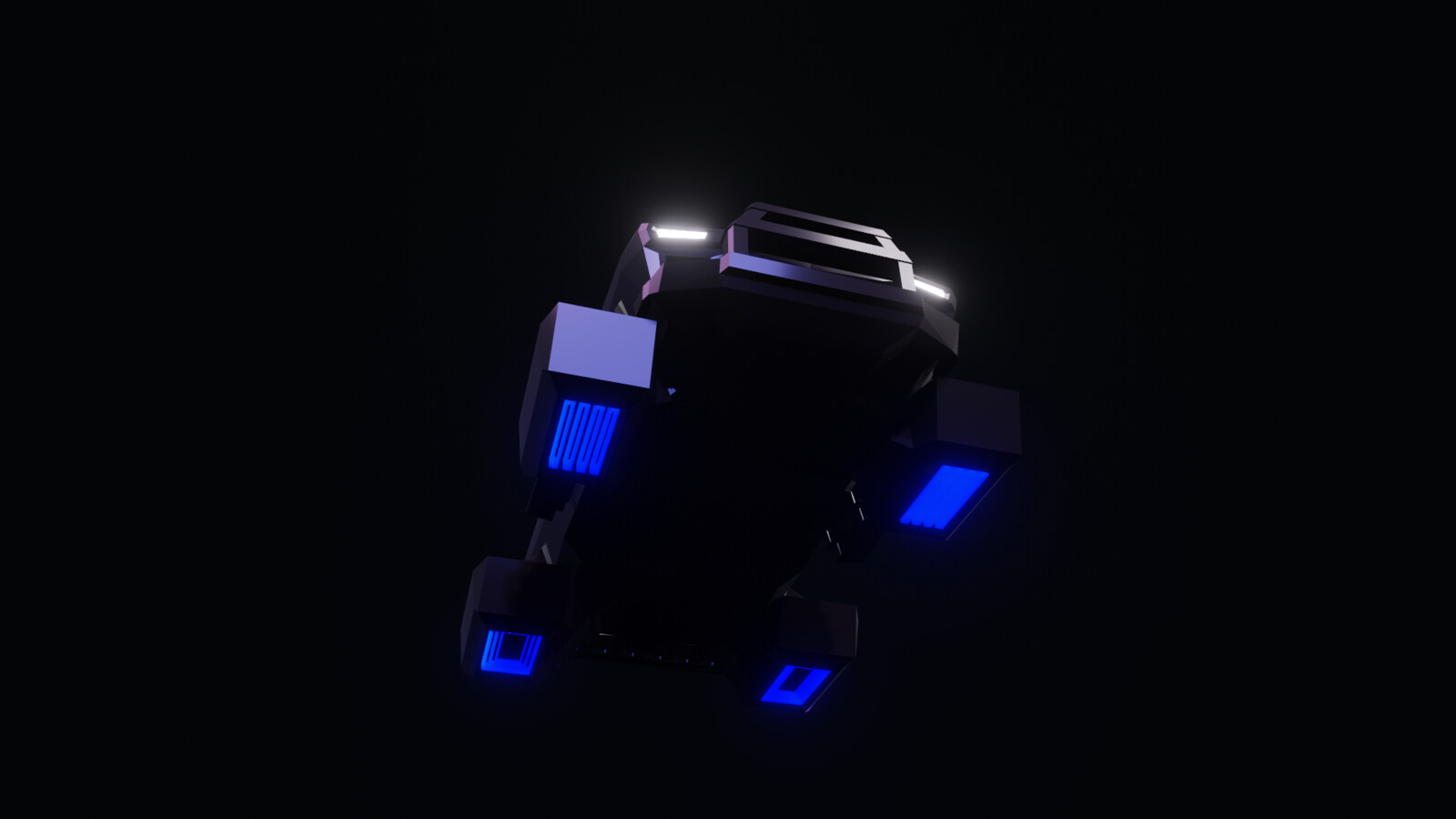 Rendered with custom lighting - bottom