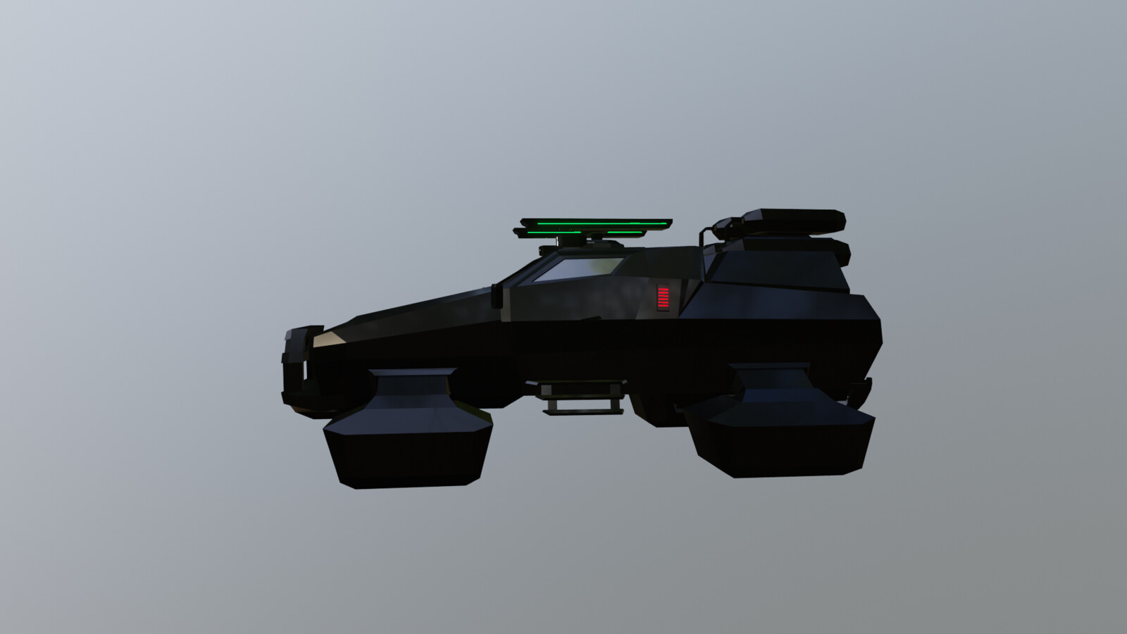 Blender LookDev mode - Side view 