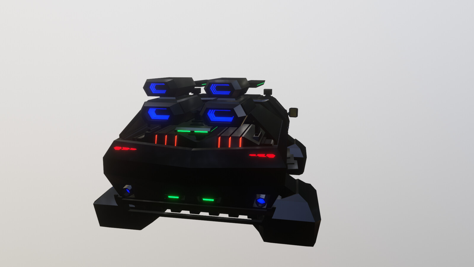 Blender LookDev mode - Rear view 