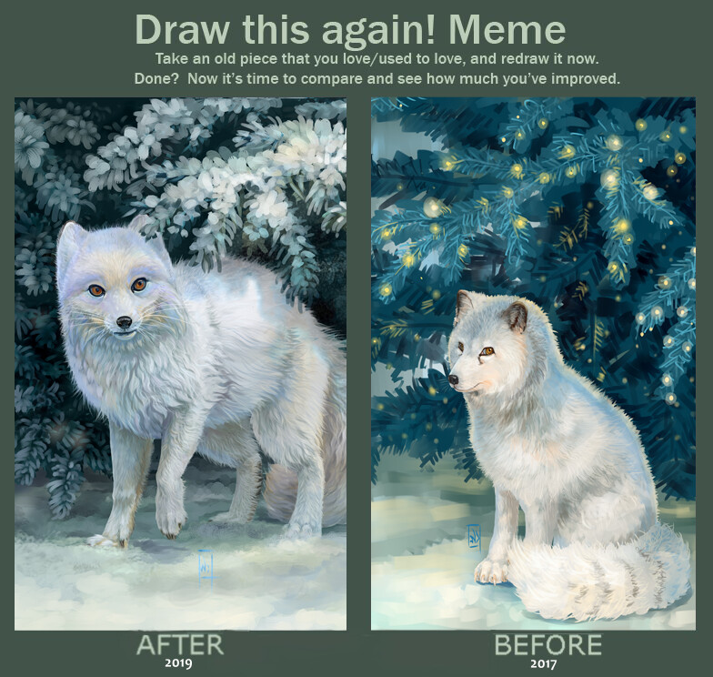 Marina Dolgova Arctic Fox
