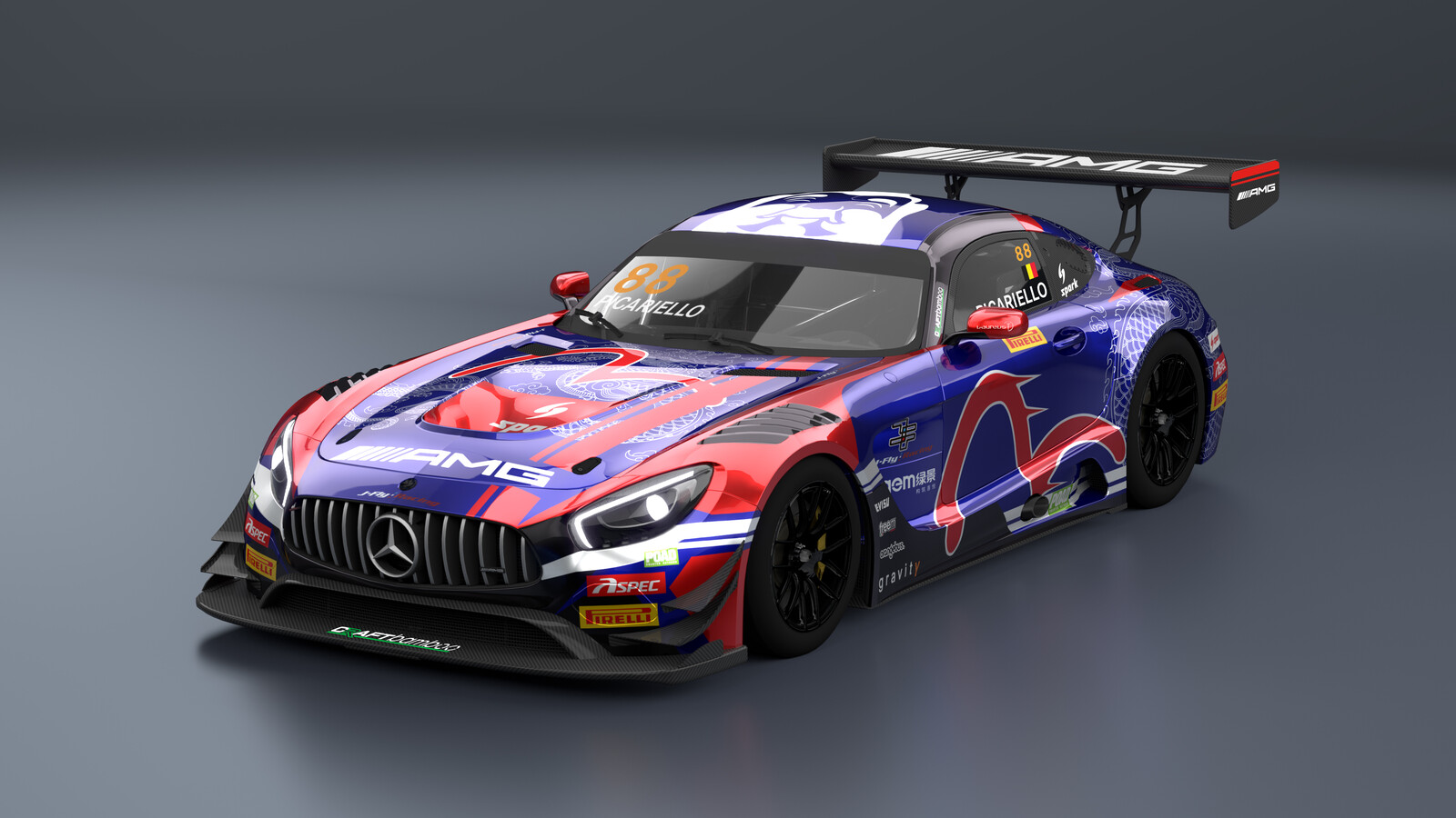 Front Quarter 3D Design Visuals 