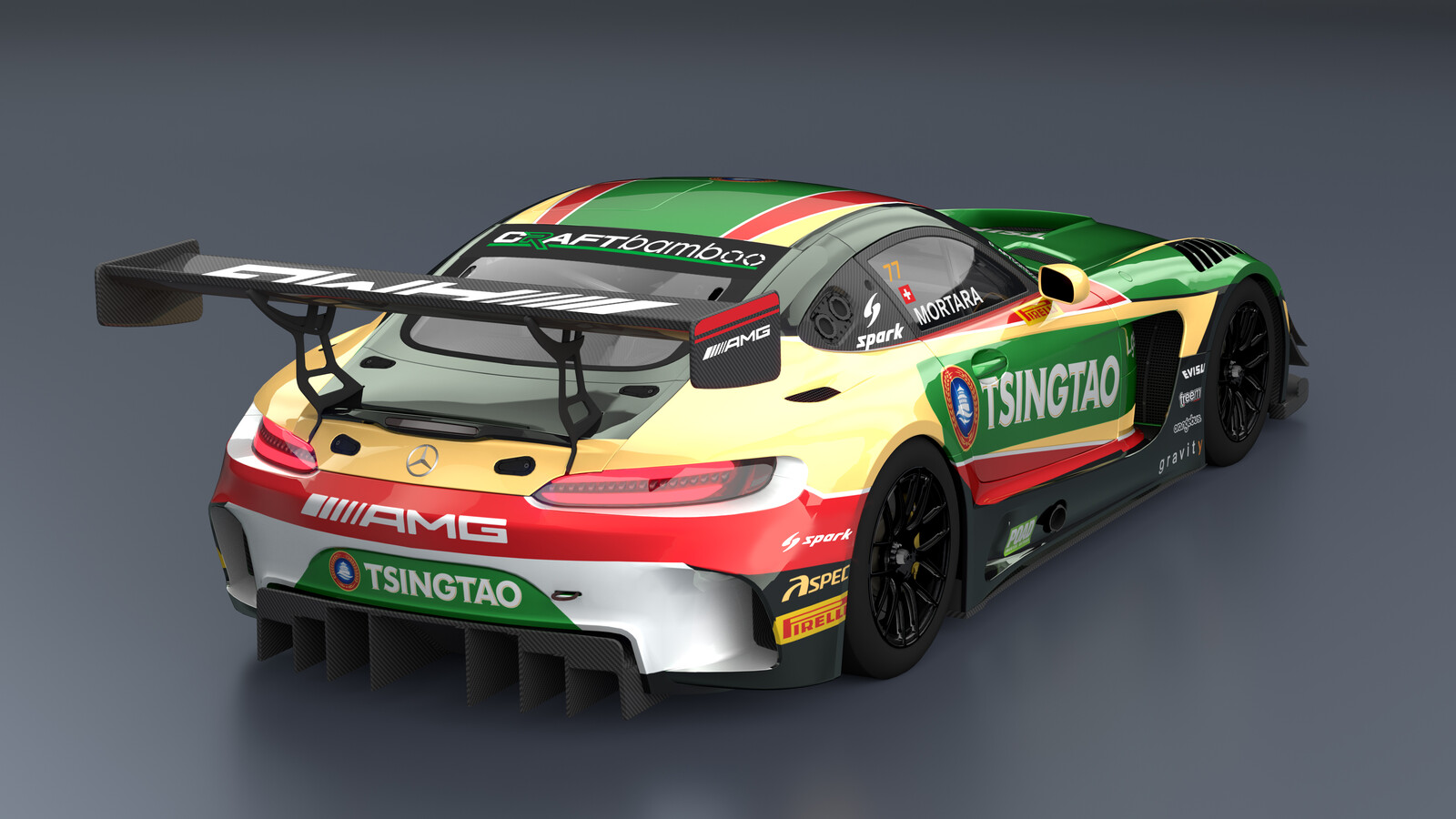 Rear Quarter 3D Design Visuals