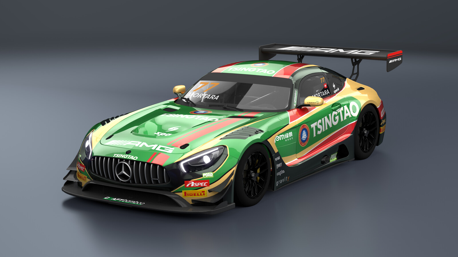 Front Quarter 3D Design Visuals